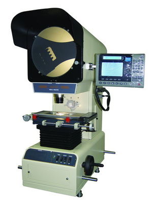 Etapa que levanta la máquina vertical del proyector de perfil con la lectura de Digitaces DP100