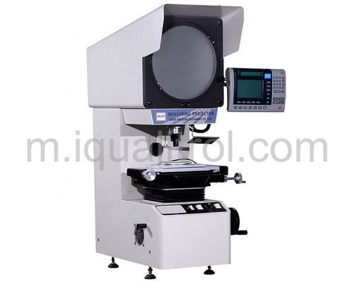 Etapa que levanta la máquina vertical del proyector de perfil con la lectura de Digitaces DP100