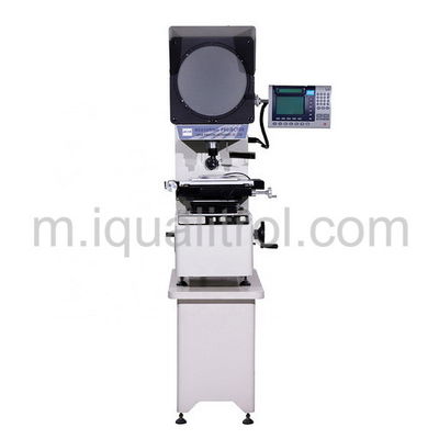 Etapa que levanta la máquina vertical del proyector de perfil con la lectura de Digitaces DP100