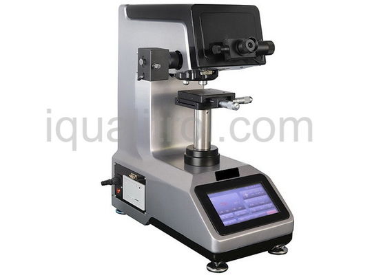 La máquina de prueba grande de dureza del LCD 50Kgf Vickers equipa la prueba manual de la torrecilla carbonizó capas